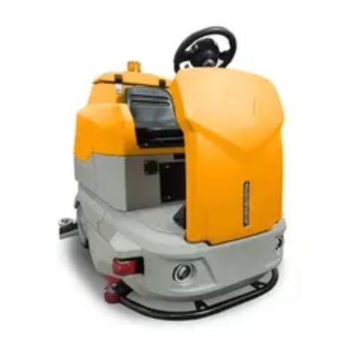 China ET-95\ Laminate Floor Walk Behind Scrubber Dryer / Hard Floor Sweeper Scrubber Machine for sale