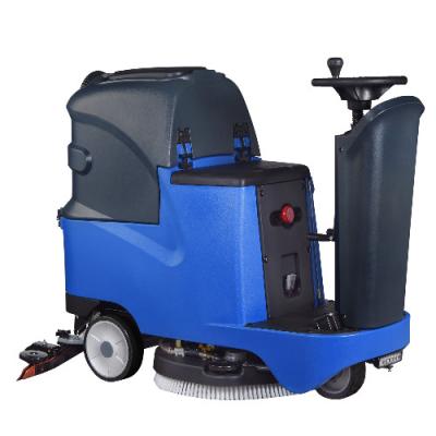 China ET-56\Small Electrical Walk Behind Floor Cleaners Compact Floor Scrubber With 20m Wire for sale