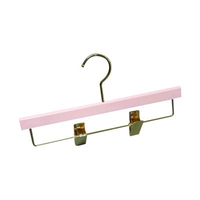 China High quality minimalist acrylic hanger with clips, new design plastic hanger clips for sale