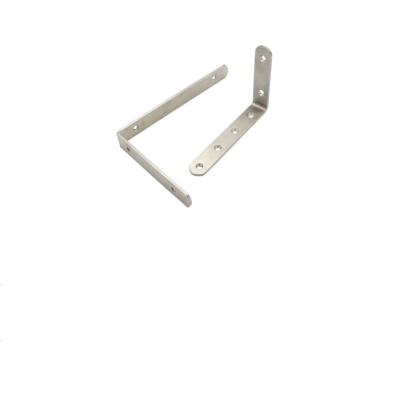 China Wholesales Traditional Factory Price L Bracket For Shelf SS 201 Stainless Steel For Furniture for sale