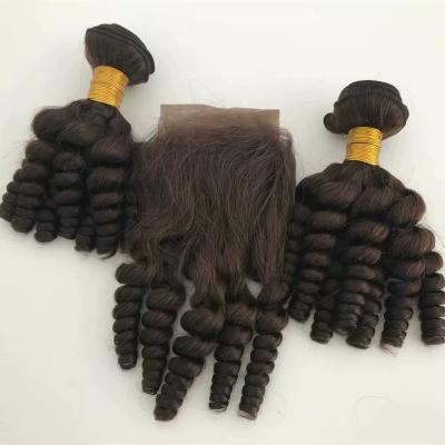 China 100% Unprocessed Color Silky Straight Indian Natural Loose Wave Hair Bundle Hair Weave Hair Weave 100% Unprocessed Hair Weave for sale