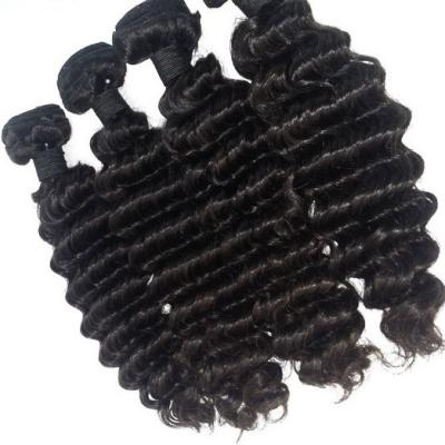 China Silky Straight Wave Manufacturers Wholesale Price Brazilian Natural Color Deep Wave Bundles Human With High Quality for sale