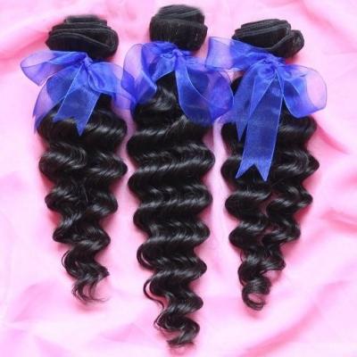 China Silky Straight Wave 10A Grade Brazilian And Peruvian Hair Deep Wave Bundles Unprocessed Hair Weft for sale