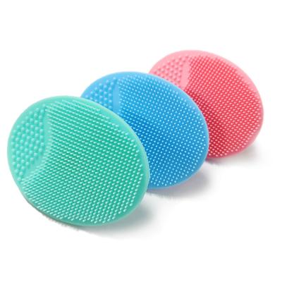 China Baby Gifts Soft Beauty Shampoo Brush Silicone Massage Brush Silicone Shampoo and Face Brush ISO9001 Audit Cleansing Factory for sale