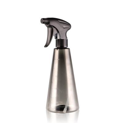 China Automotive Beauty Care Cleaning Water Mist Trigger Sprayer 500ml Black Spray Bottle for sale