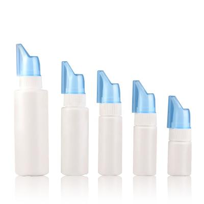 China Meidical Packaging Empty Plastic Fine Saline Mist Sprayer Nasal Spray Bottle for sale