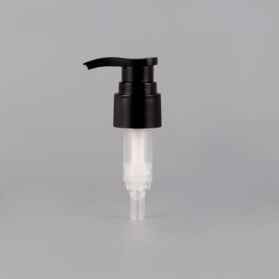 China Non Spill Liquid Soap Lotion Bottle Plastic Black Screw Pump Dispenser 24/410 for sale