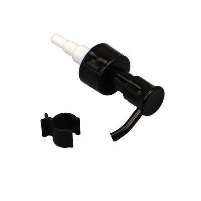 China Non Spill 24mm Black Plastic Oil Dispenser Pump Makeup Remove Pump for sale