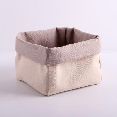 China Doctorhome Wholesale Sustainable High Quality Domestic Cotton Square Food Bread Basket for sale