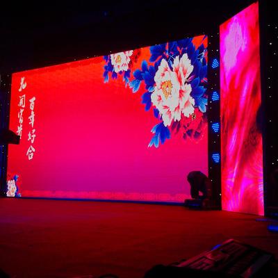 China Indoor Rental LED Display Screen 500x1000 500x500mm P2.6 P2.976 P3.91 Seamless Backstage LED Video Wall for sale