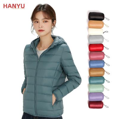 China Factory OEM Anti-wrinkle 90% White Duck Down Stripper Light Windproof Breathable Women Down Coat Jacket For Women for sale