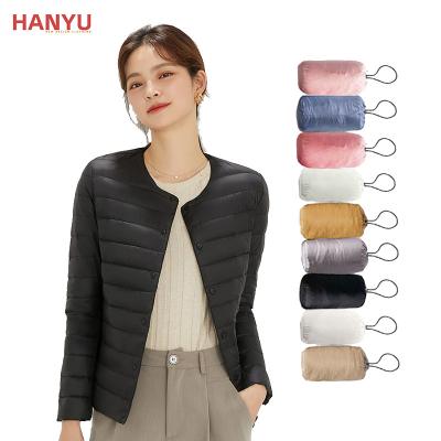 China Women Down Jacket Packable Crewneck Down Jacket Women Winter Jackets For Women for sale