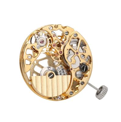 China Luxury Automatic Watch Accessories Tourbillon Style Change Function Watch Mechanical Skeleton Movement for sale