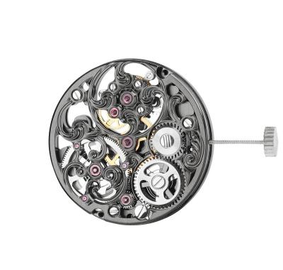 China OEM Watch Movement Self-Winding Mechanical Skeleton Watch Flying Tourbillon High Grade Movement Parts for sale