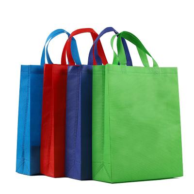 China Multicolor Hot Handled Selling Non Woven Bag Shopping Bag Fabric Custom Printed Luxury Gift Paper Shopping Bag for sale