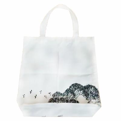 China Free Custom High Quality Reusable Non Woven Zipper Handled Shopping Bags Large White for sale