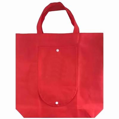 China Wholesale Promotional Nonwoven Shopping Bag PP Woven Tote Bags With Pouch Logo for sale