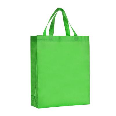 China Custom Eco - Friendly Non Woven Bag Fabric Supermarket Shopping Bag With Logo for sale