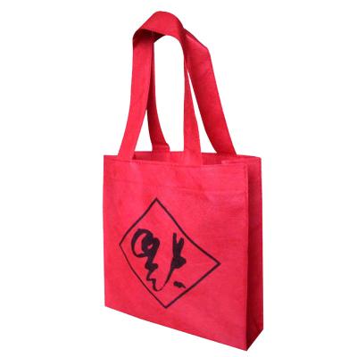 China Nonwoven Glossy Laminated Non Woven Bags Tote Zipper Mesh Net Shopping Bag for sale