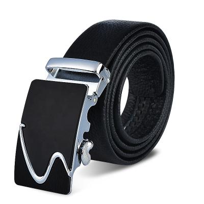 China OEM Wholesale Mens Comfortable Leather Belts Factory Genuine Leather Belts With Ratchet Belts for sale