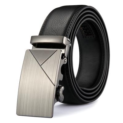 China OEM Wholesale Mens Comfortable Leather Belts Factory Genuine Leather Belts With Ratchet Belts for sale