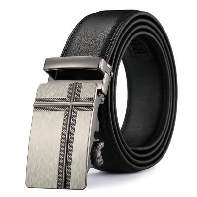 China OEM Wholesale Mens Comfortable Leather Belts Factory Genuine Leather Belts With Ratchet Belts for sale