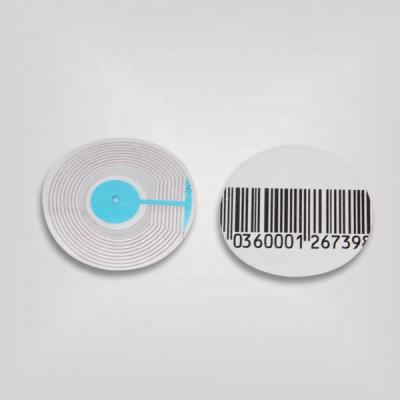 China Compatible with All EAS RF System Factory Price Round Customizable Keys IDs Security Tags RL033R for Items Supermarket Use Alarm Anti-theft Protective Tags for sale