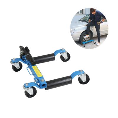 China Car Jack Wheel Tire Dollies 2 Pcs Heavy Duty Vehicle Moving Carts With Supporting Caster for sale