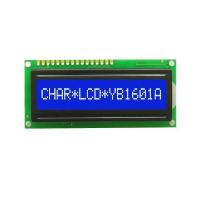 China Character 1601 16X1 Lcm LCD Module Display Screen (Black On Yellow Green) 2.6 Inch for sale