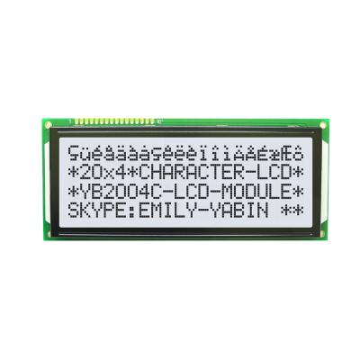 China Large Size 5.1 Inch Large Character 4X20 20X4 Character LCD Display Module for sale