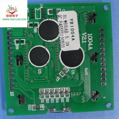 China Fine Workmanship 10X4 Character 5V Monochrome LCD Display Module 3.2*5.15mm for sale