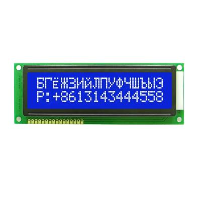 China 16X2 2x16 Big Character LCD Display Module 5V White On Blue 1602 LCD 4 Inch for sale