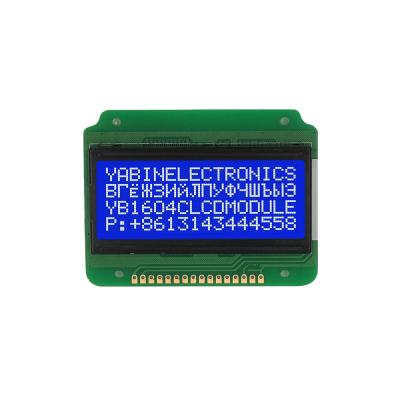 China character 1604 16x4 lcd display module lcd 1604 with yellow blue color 3 inch for sale