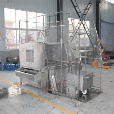 China Critical cleaning/300L sus 304 trolley seal washing machine jump car residue-free washing machine with electric heater for sale