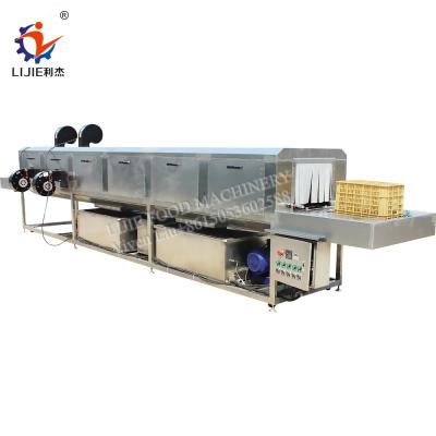 China food & Automatic beverage factory fruit and vegetable industry turnover basket pallet washing machine seal for sale