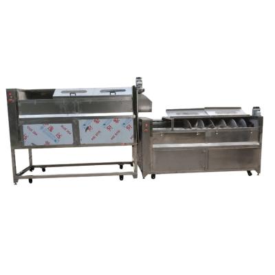 China Hotels Stainless Steel Onion Peeling Machine For Food Handling for sale