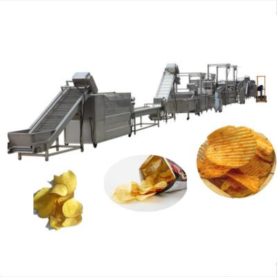 China Automatic Vegetable Processing Plant Good Quality Healthy Potato Chips Finger Fries Making Machine Processing Machine for sale