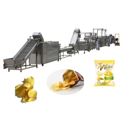 China French Fries/French Fries 100kg Kg Per Hour Automatic Potato Chips Cassava Fries Sweet Potato French Fries Making Machine Production Line for sale