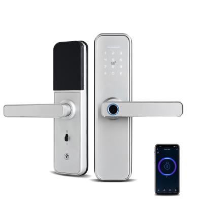 China Open Lock High Quality Wireless Waterproof Fingerprint Door Smart Control Wifi App Passcode Biometric Door Lock for sale