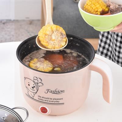 China Household Mini Electric Hot Pot Stainless Steel Electric Stock Pot With Steamer for sale