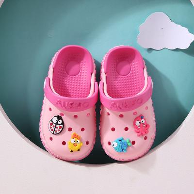 China 2022new fashion trend summer children baby slippers boys and girls indoor and outdoor EVA non-slip envelope sandals children household children for sale