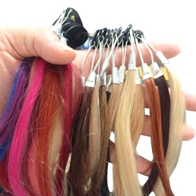 China Flat Hair Extensions Hair Extension Tip Hair Color Chart Hair Color Sample Chart for sale