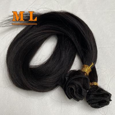 China 100% hair weft hair bundles 100% silky straight human hair 613# non remy weft hair color18