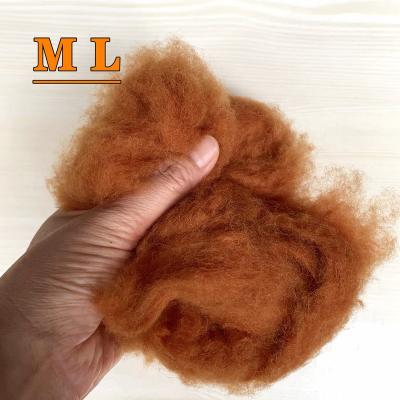 China 100% Wool 100% Washed Chinese Sheep Wool Sheep Cashmere Fiber Dyed Colors Free Sample for sale