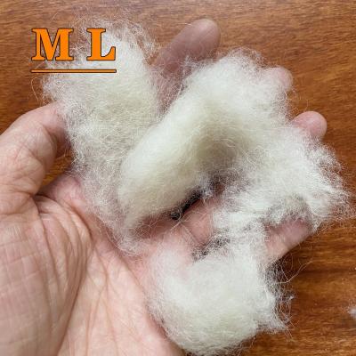 China Lowest 100% Wool Free Sample Price Carded Natural Sheep Wool Fiber 100% Sheep Wool Waste For Carpet And Fertilizer for sale