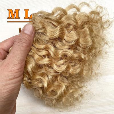 China 100% Yak Tail Hair Extensions Goat Hair Weft 8