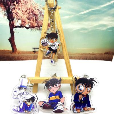 China Memories. Decoration. Gift Customized Cool Plastic Anime Acrylic Character Cartoon Japan Hologram Key Ring Double Sided Key Chain for sale