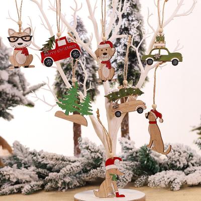 China Crismas Wooden Lights Cheap Street Christmas Tree With Lights And Decorations Home Decor Supplies Bulk 2021 Baubles for sale