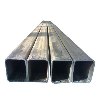 China Carbon Steel Square Steel Structure Pipe Factory Hollow Section Square Hot Dip Rectangular Tube for sale