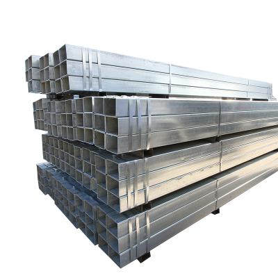 China Liquid Pipe 50x70 Galvanized Rectangular Pipe Weight 40x80 Galvanized Rectangular Tube Price for sale